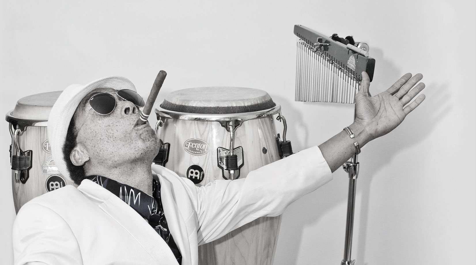 Miguel Fenton, Percussionist and Vocalist.